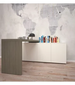 Mobile Con Scrivania Centro Stanza