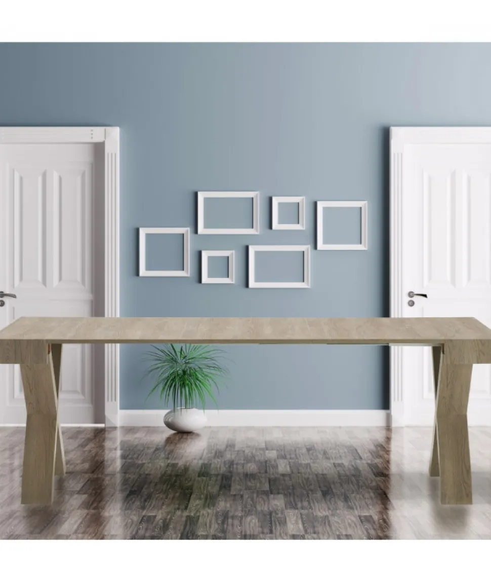 Modello Oslo: La Console Allungabile 90 X 45 H 75 Con Design A X E Tecnologia Telescopica Innovativa!