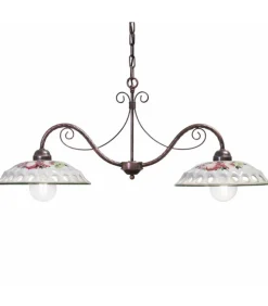 Napoli Sospensione, Con Fili Di Diversi Colori Sul Paraluce