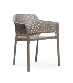 Net, Poltrona Con Braccioli Per Interni Ed Esterni