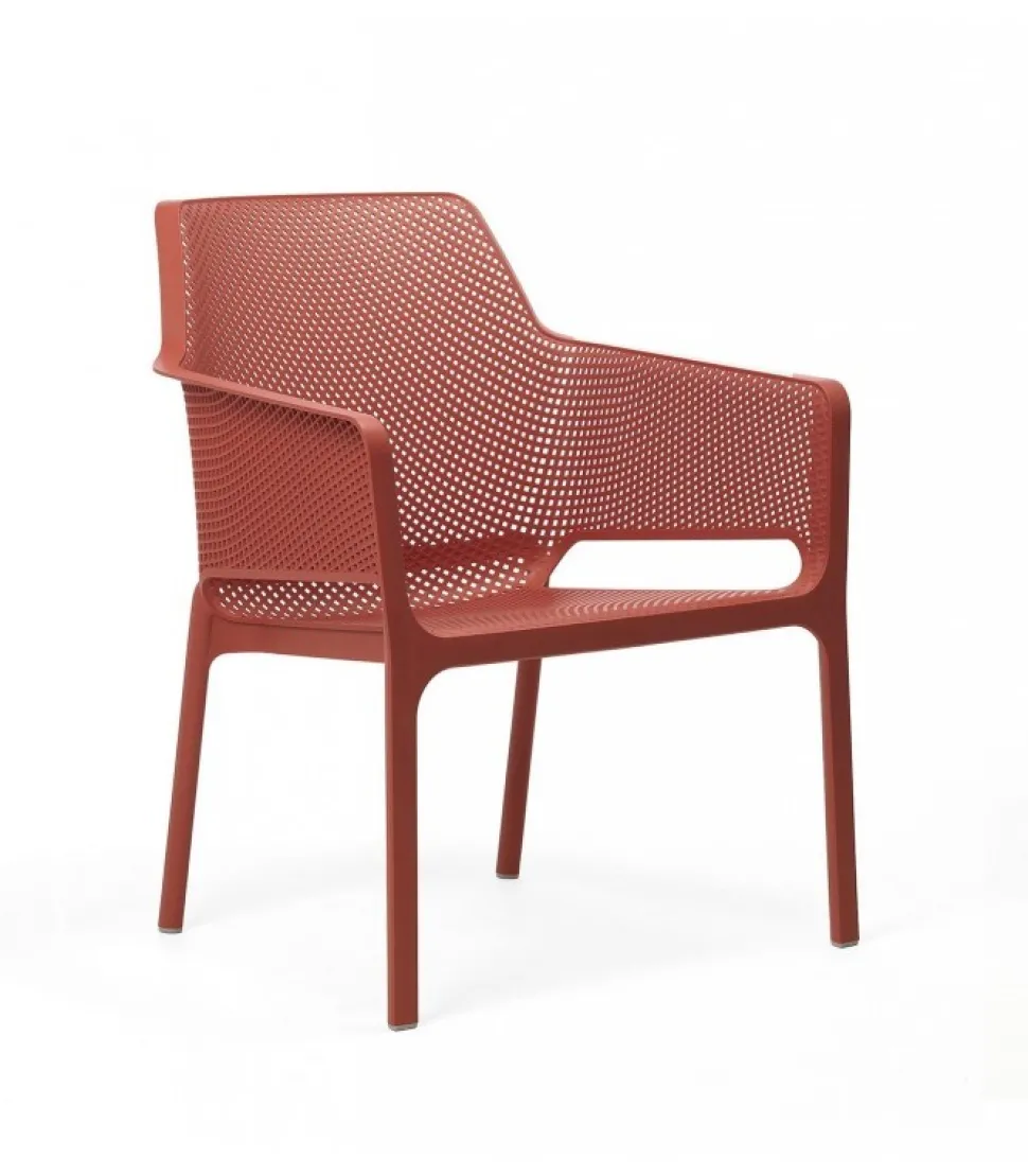 Net Relax Poltrona Con Braccioli Per Interni Ed Esterni