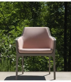 Net Relax Shell Poltrona Con Braccioli Per Interni Ed Esterni E Cuscineria