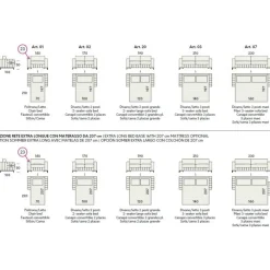 Nixon, Divano Letto Sartoriale Con Piedini Alti In Acciaio