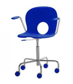 Olivia, Poltroncina Girevole Su Ruote Altezza Regolabile Di Rexite