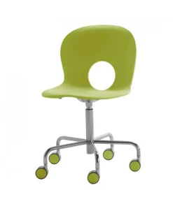 Olivia, Sedia Girevole Su Ruote Altezza Fissa Di Rexite