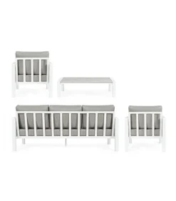 Otavio Set 4 Pezzi Salotto