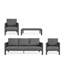 Otavio Set 4 Pezzi Salotto