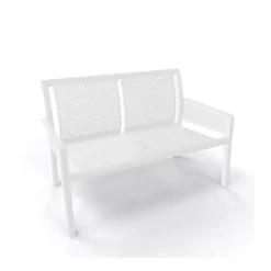 Panca 2 Posti Impilabile In Tecnopolimero Modello Minush Sofa