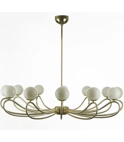 Papillon, Lampadario A 12 Luci Diametro 90 E 120 Cm