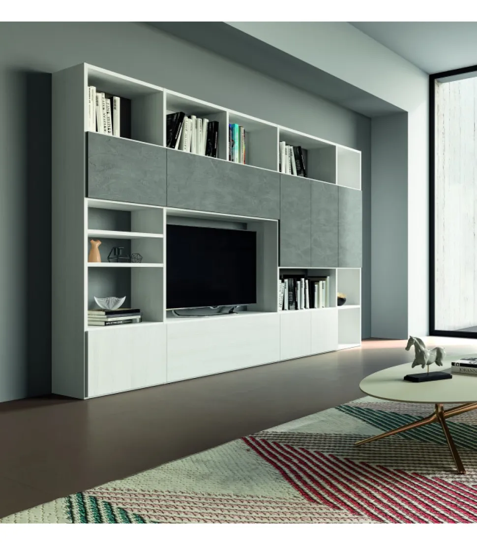 Parete Libreria Ptg314