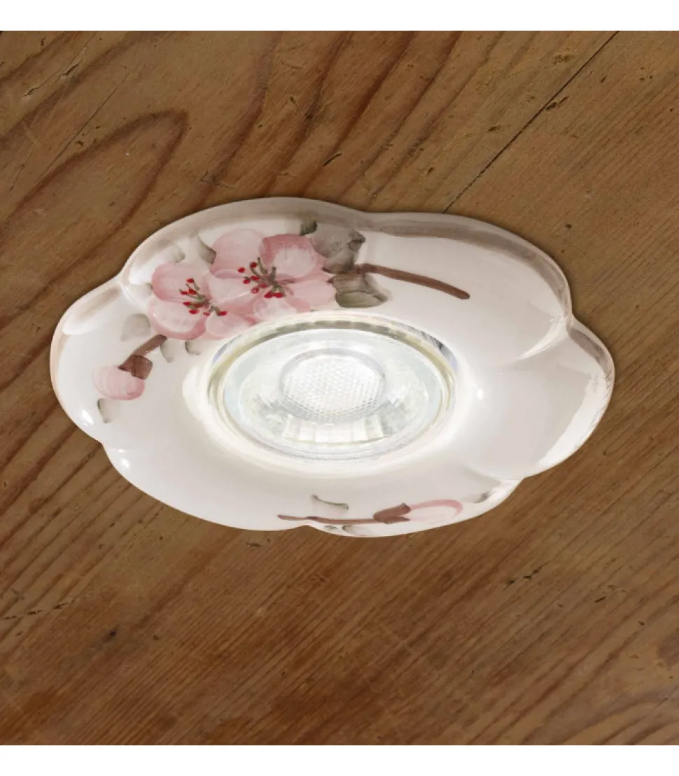 Pescara Faretto Ad Incasso, Decorata Con Fantasie Stile Classico