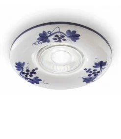 Pescara Faretto Ad Incasso, Decorata Con Fantasie Stile Classico