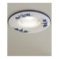 Pescara Faretto Ad Incasso, Decorata Con Fantasie Stile Classico