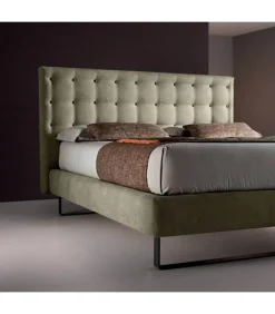 Point Lift, Letto Imbottito Con Testiera Trapuntata Altamente Decorativa