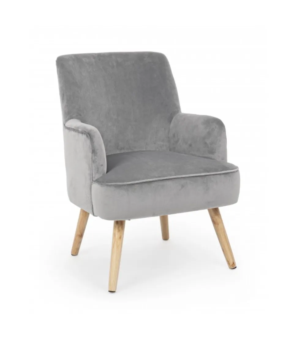 Poltrona Adeline Grigio