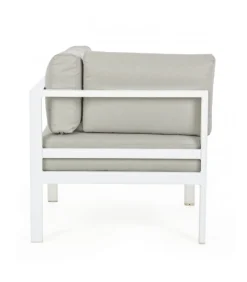 Poltrona Angolare Marinel Bianca Yk11