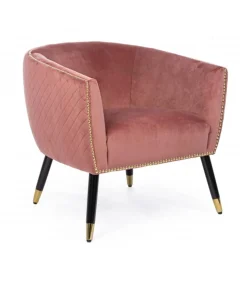 Poltrona Caitlin Rosa Antico