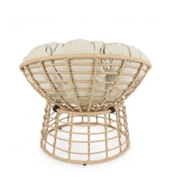 Poltrona Con Cuscino Molly Naturale