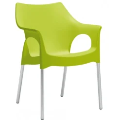 Poltrona Da Giardini Ola Di Scab, Realizzata In Italia E Approvata Da Catas Per L'Utilizzo Outdoor.