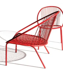 Poltrona Da Giardino In Acciaio Zincato