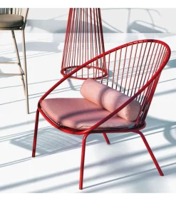 Poltrona Da Giardino In Acciaio Zincato