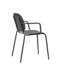 Poltrona Da Giardino Si-Si Di Scab, Realizzata Interamente In Italia In Acciaio Zincato E Verniciato.