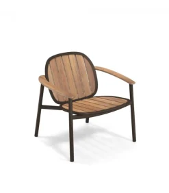 Poltrona Da Giardino Twins Pl, Made In Italy.