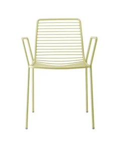 Poltrona Da Outdoor Summer Di Scab, Realizzata Interamente In Italia In Acciaio Zincato E Verniciato.