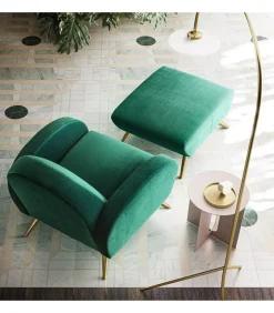 Poltrona Imbottita Sfoderabile Con Moltissimi Tessuti