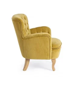 Poltrona Orlins Senape