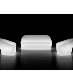 Poltrona Per Il Giardino In Polietilene, Certificata Da Catas, 100% Made In Italy.