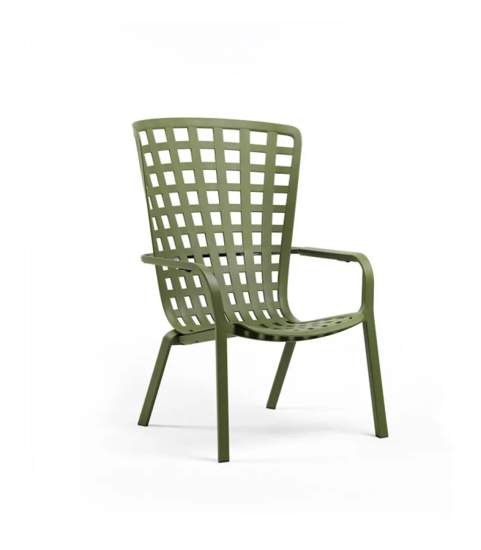 Poltrona Reclinabile In Polipropilene Colorato