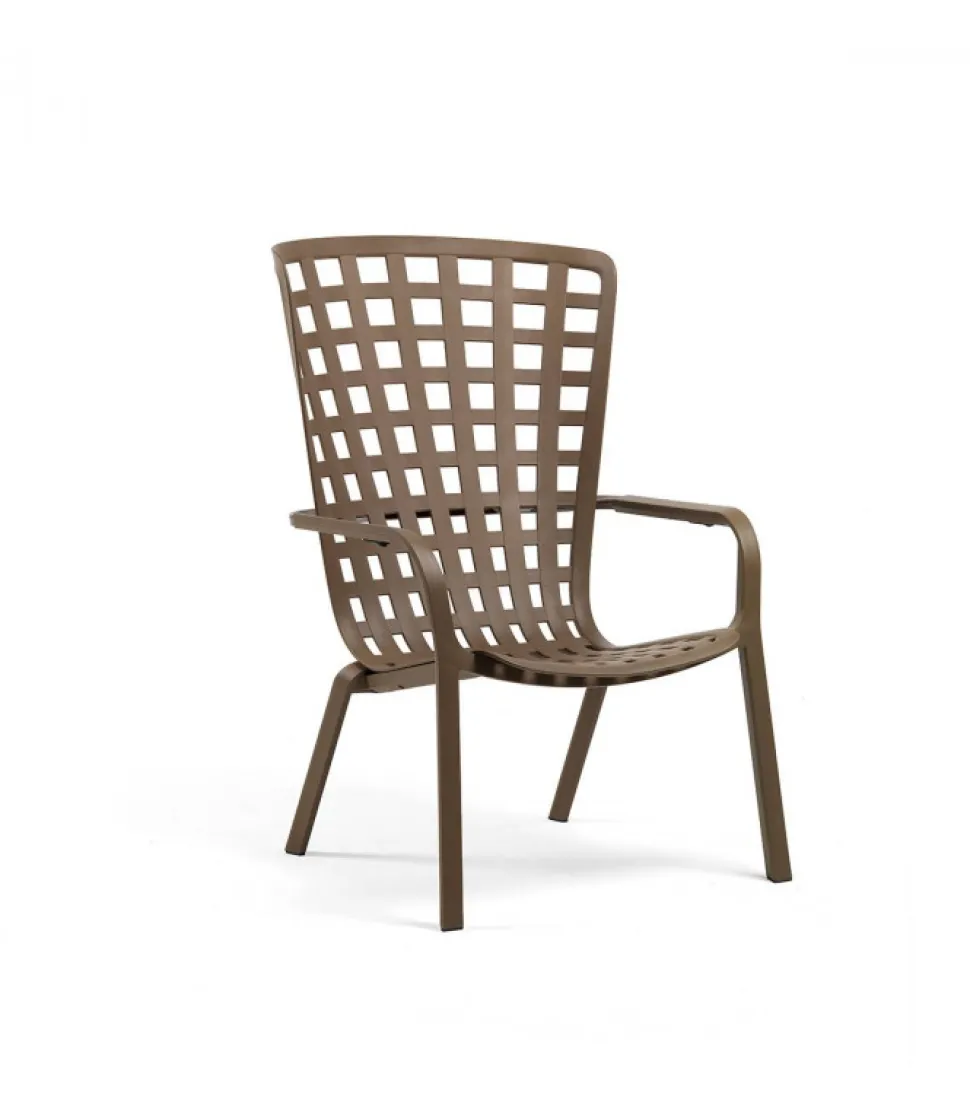 Poltrona Reclinabile In Polipropilene Colorato