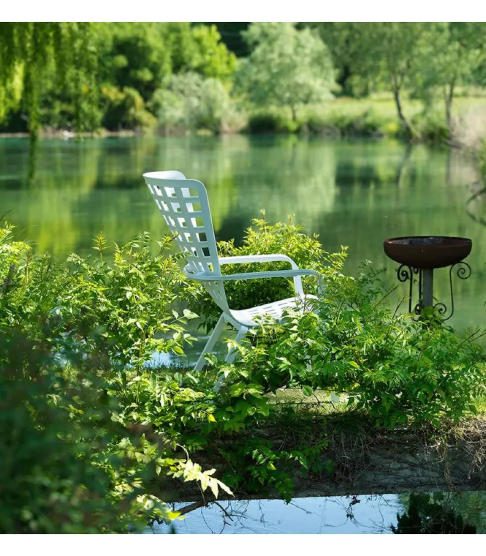 Poltrona Reclinabile In Polipropilene Colorato