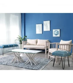 Poltrona Sahel Struttura In Rami Di Teak