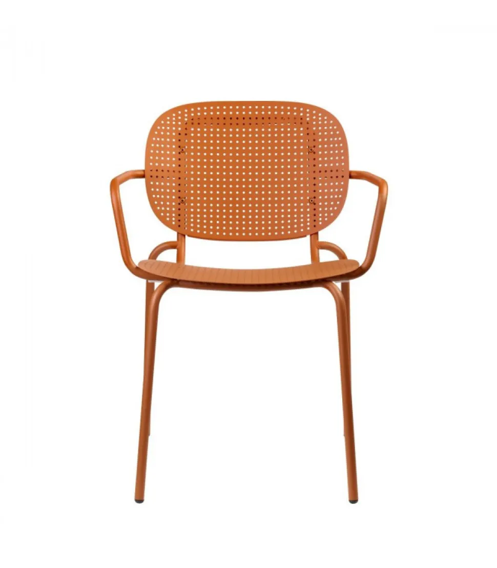 Poltrona Si-Si Dots 2504 Di Scab, Adatta All'Utilizzo Outdoor, Certificata Da Catas. Made In Italy.