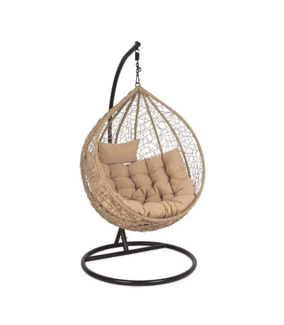 Poltrona Sospesa Con Cuscino Amirantes Nat To