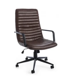 Poltrona Uff. C-Br Gregory Pu Marr.Vint