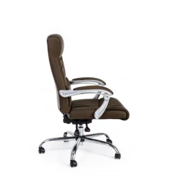 Poltrona Uff.C-Br Lisbona Marrone Reclin