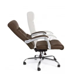Poltrona Uff.C-Br Lisbona Marrone Reclin