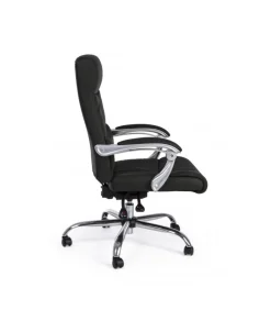 Poltrona Uff.C-Br Lisbona Nero Reclin