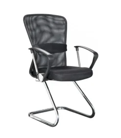 Poltrona Ufficio Con Braccioli Kingston Nero