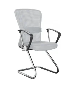 Poltrona Ufficio Con Braccioli Kingston Grigio