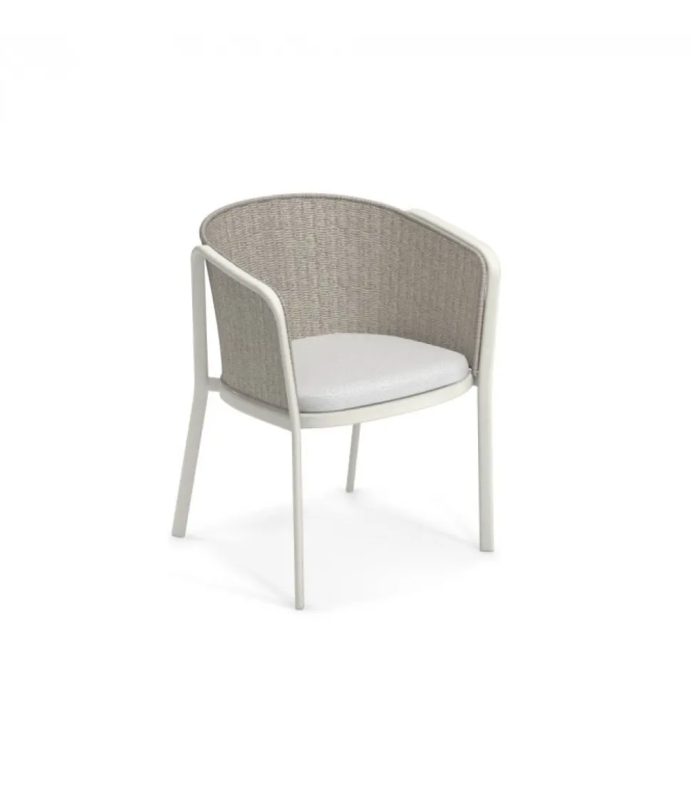 Poltroncina Carousel If, Con Seduta In Poliestere E Corda Sintetica.