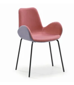 Poltroncina Imbottita Ergonomica, Imbottita E Rivestita In Moltissimi Tessuti Pelli Ed Ecopelli