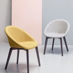 Poltroncina Natural Giulia Pop 2828 Di Scab, Prodotta In Italia Con Materiali Italiani.