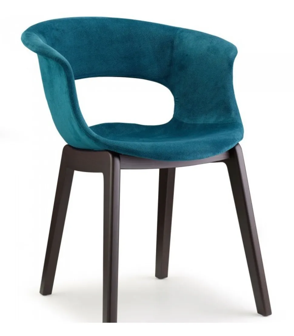 Poltroncina Natural Miss B Pop 2802, Realizzata In Italia Con Materiali Italiani Da Scab.