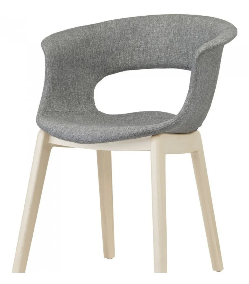 Poltroncina Natural Miss B Pop 2802, Realizzata In Italia Con Materiali Italiani Da Scab.