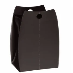 Portabiancheria Paul In Cuoio Cucito A Mano