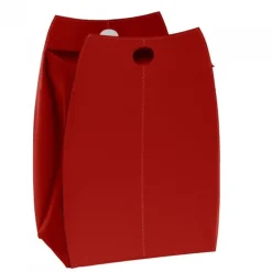 Portabiancheria Paul In Cuoio Cucito A Mano